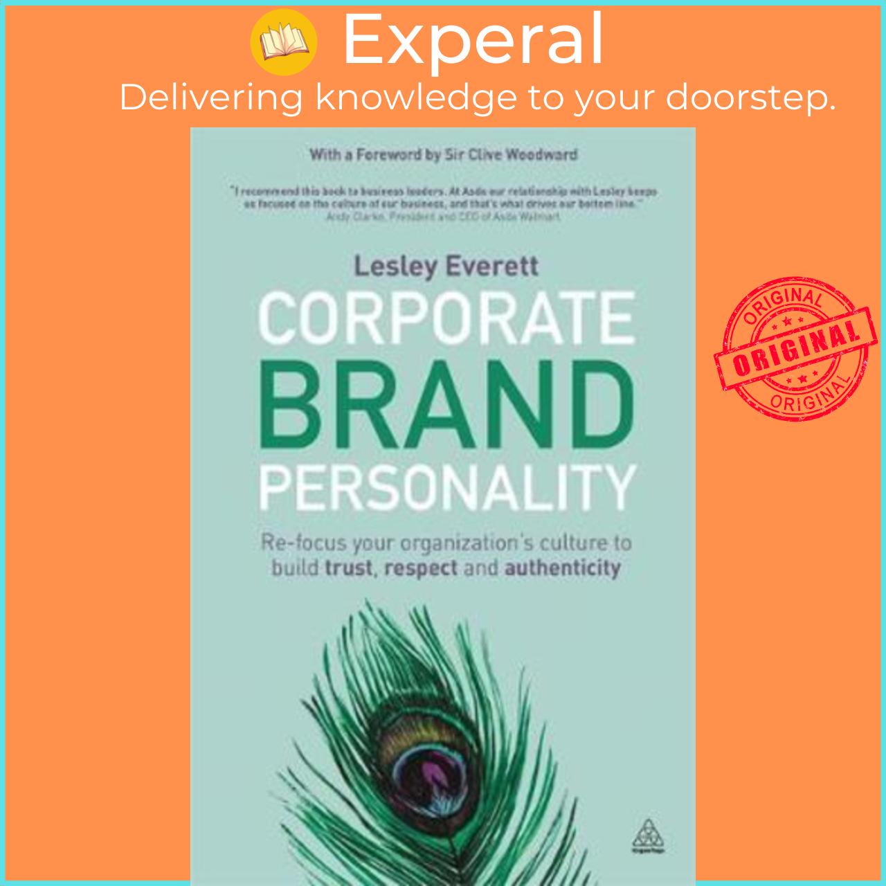 Sách - Corporate Brand Personality : Re-focus Your Organization's Culture to B by Lesley Everett