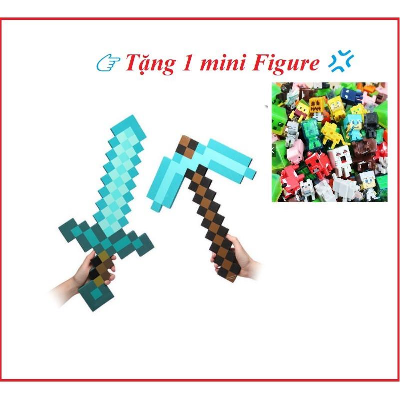 Combo kiếm cup kim cương minecraft