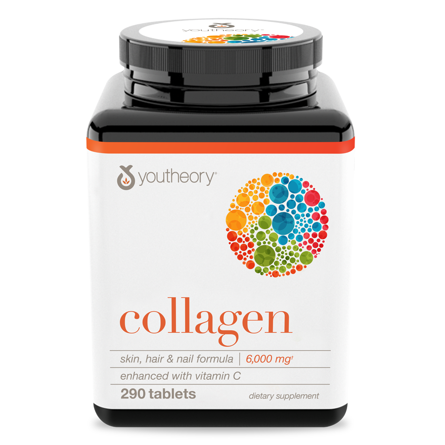 Collagen Type 1,2,3 Youtheory Mỹ tăng độ đàn hồi da, đẹp tóc, móng, duy trì sức khỏe sụn, gân, dây chằng, khớp - QuaTangMe Extaste