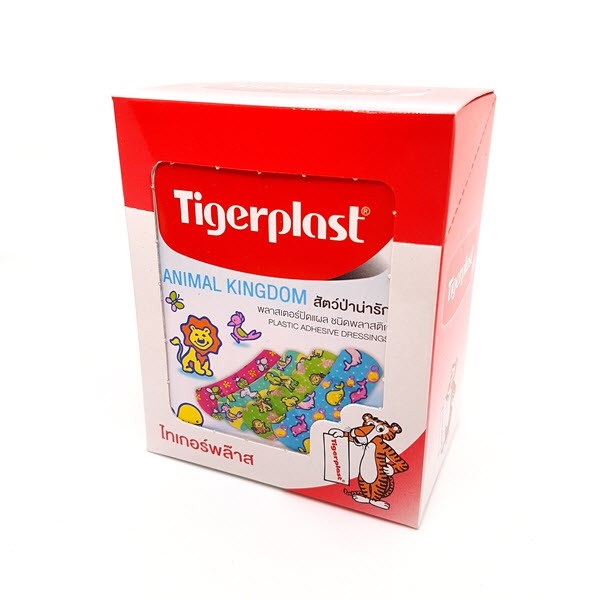 Băng cá nhân TigerPlast Animal Kingdom Thái Lan