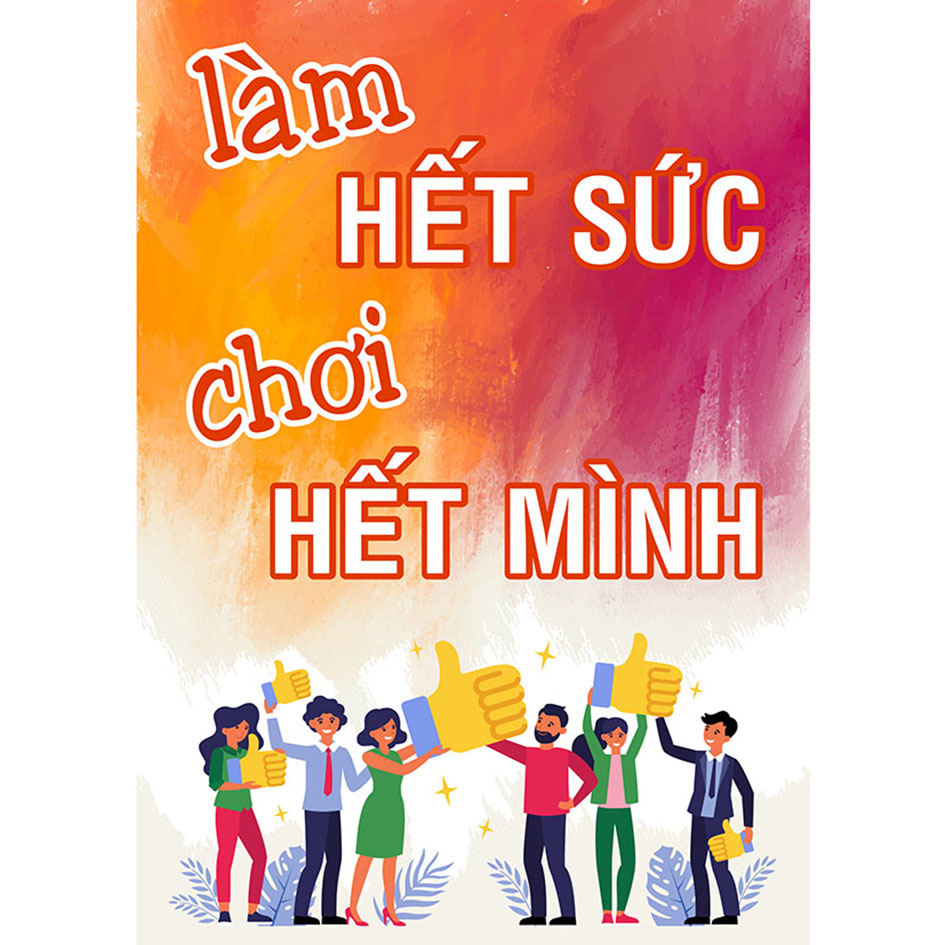 Decal trang trí Slogan trang trí văn phòng công ty số 25