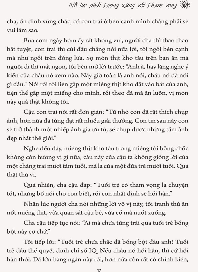 Sách:Không nỗ lực đừng tham vọng+Vươn lên hoặc bị đánh bại+Đại học không lạc hướng