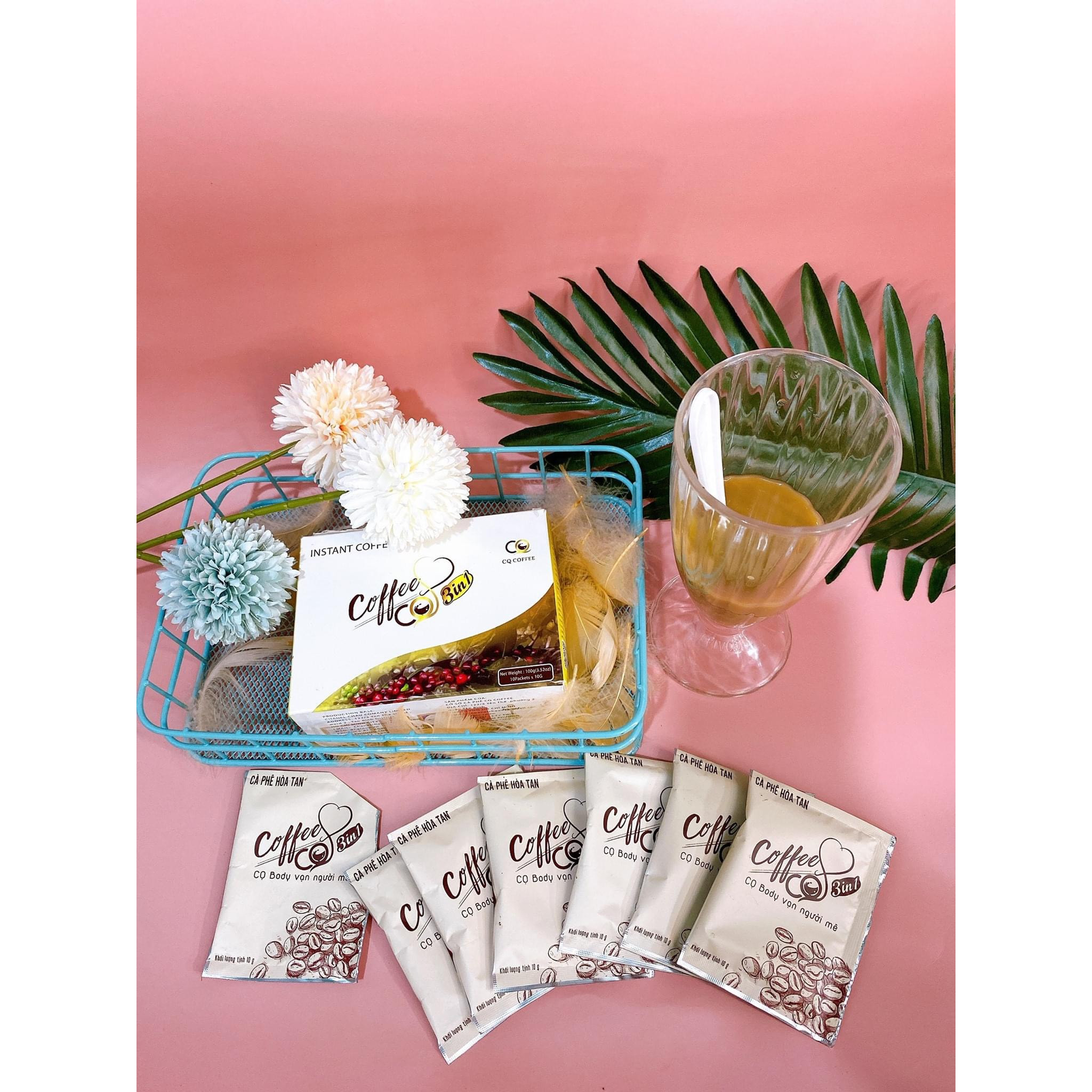 Combo 5 hộp Cà Phê HÒA TAN CQ COFFEE 3IN1 Thái Lan