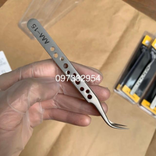Nhíp lỗ gắp classic, nhíp tách nối mi cao cấp Tweezers lỗ