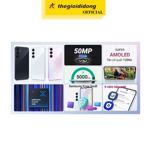 Điện thoại Samsung Galaxy A55 5G 8GB/128GB - Hàng Chính Hãng