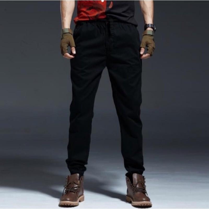 Quần jogger OCGL trơn_dã ngoại - camo cát