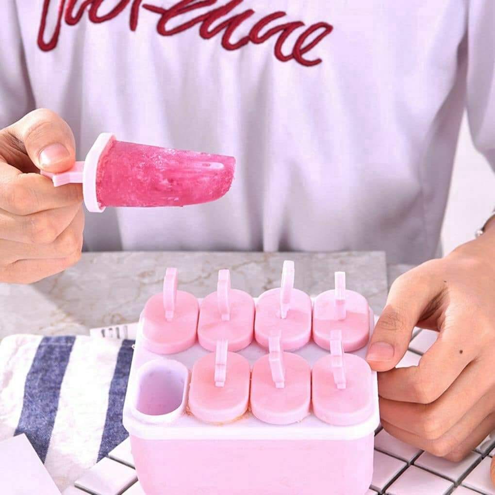 KHUÔN LÀM KEM QUE 8 CÂY TIỆN DỤNG