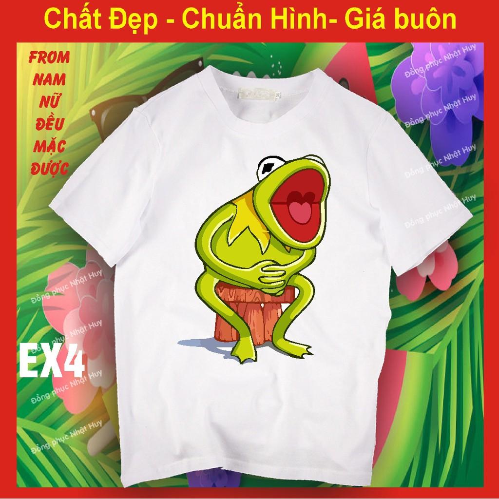 Áo thun ếch xanh ngộ nghĩnh 4,chất đẹp. bao đổi trả