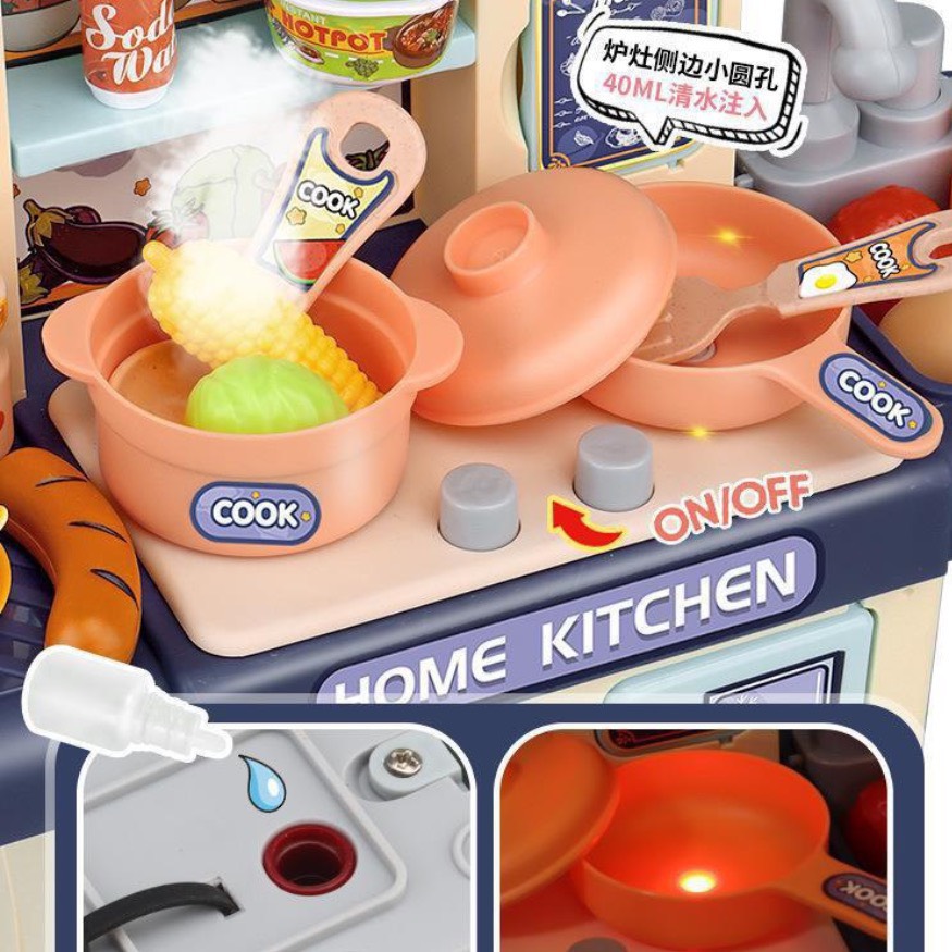 Bộ Đồ Chơi Nấu Ăn Nhà Bếp Asstar Bộ Đồ Chơi Hướng Nghiệp Nấu Ăn 36cm Và Nhiều Phụ Kiện, Đồ Chơi Trẻ Em