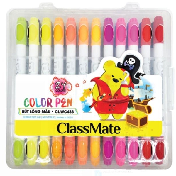 Bút dạ màu Classmate CL-WC 433 24 màu