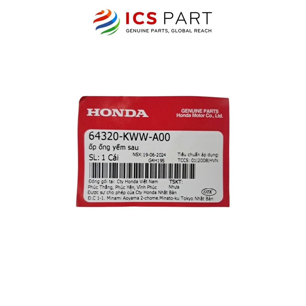 Dải Yếm (Ốp Ống Yếm Sau) HONDA Wave S 110 Chữ Y (64320KWWA00)