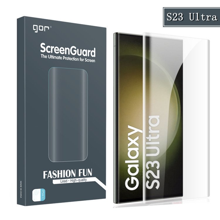 Miếng Dán Màn Hình Dẻo GOR Dành Cho Samsung Galaxy S23 Ultra - Hàng Chính Hãng