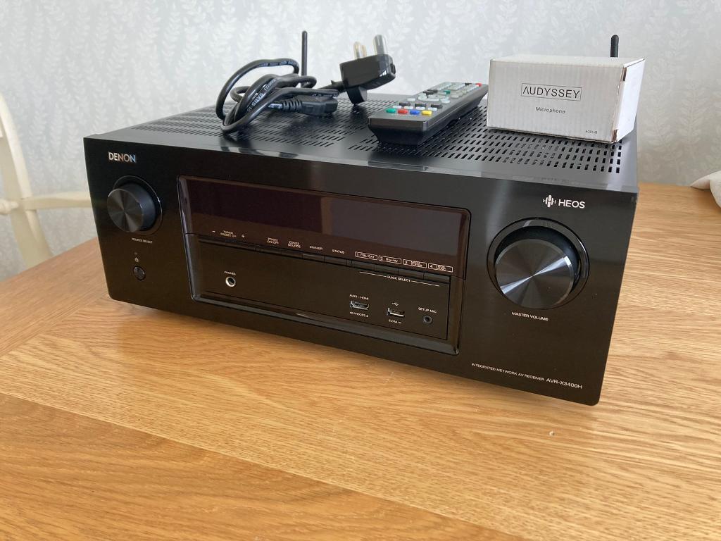 Ampli Receiver Denon AVR-X3400H HÀNG CHÍNH HÃNG NEW 100%