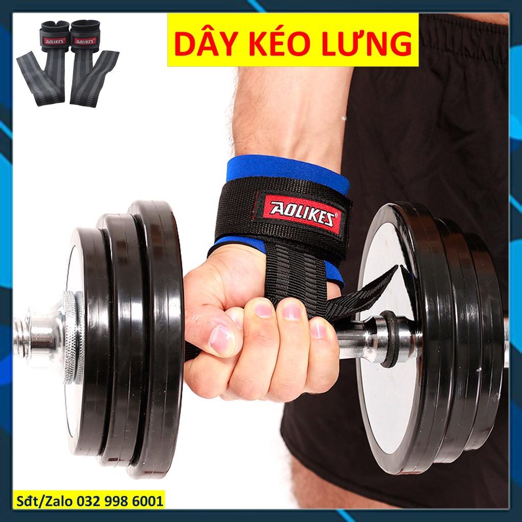 Dây kéo lưng tập gym có móc