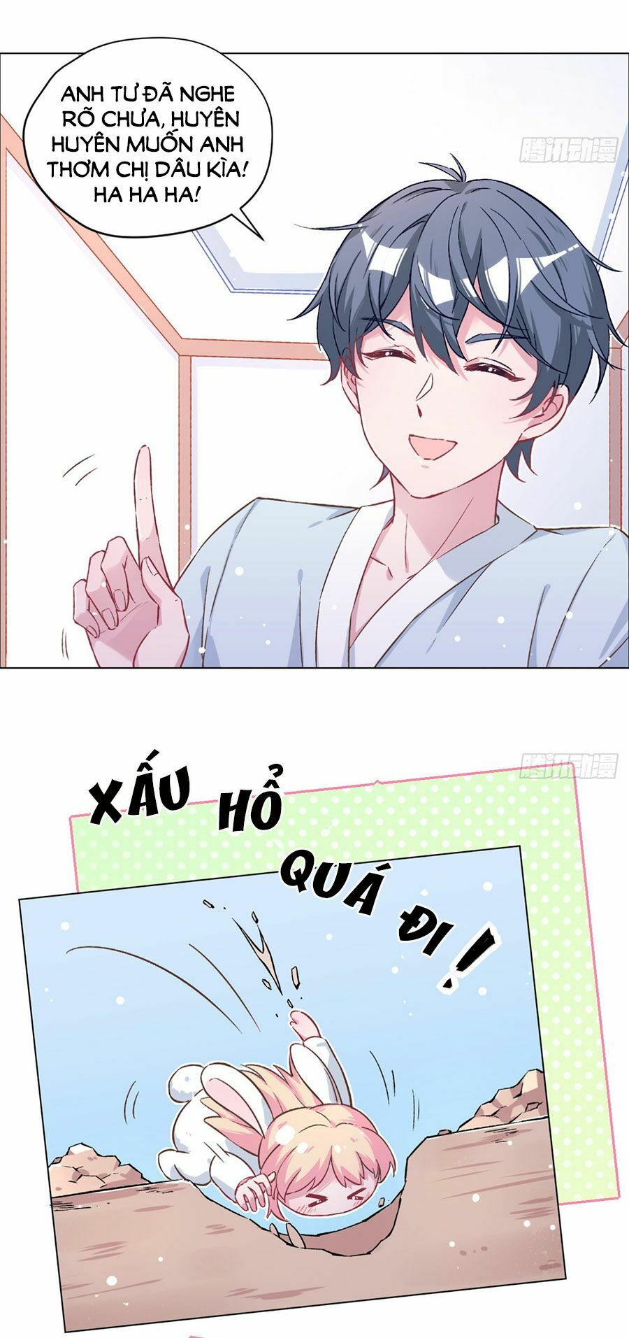 baba đẹp trai trên trời rơi xuống chapter 42 7