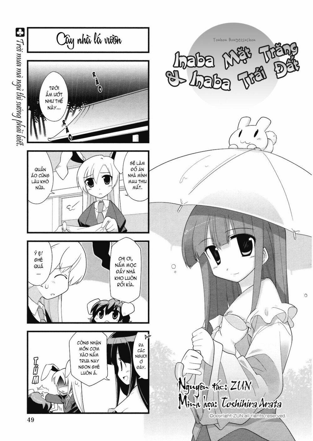 inaba mặt trăng và inaba trái đất chapter 13 1