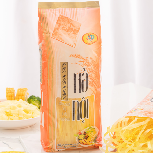 Phở khô Nghệ non 300gr-Tiêu chuẩn xuất Nhật-Thơm ngon, tốt cho người bị dạ dày