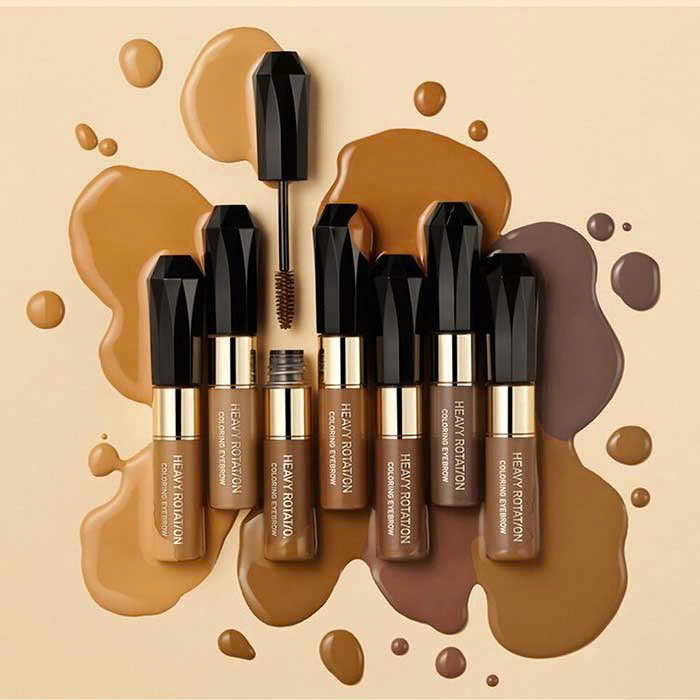 Mascara Chải Đổi Màu Lông Mày Chống Trôi Siêu Bền Kissme Heavy Rotation Coloring Eyebrow EX (8G)