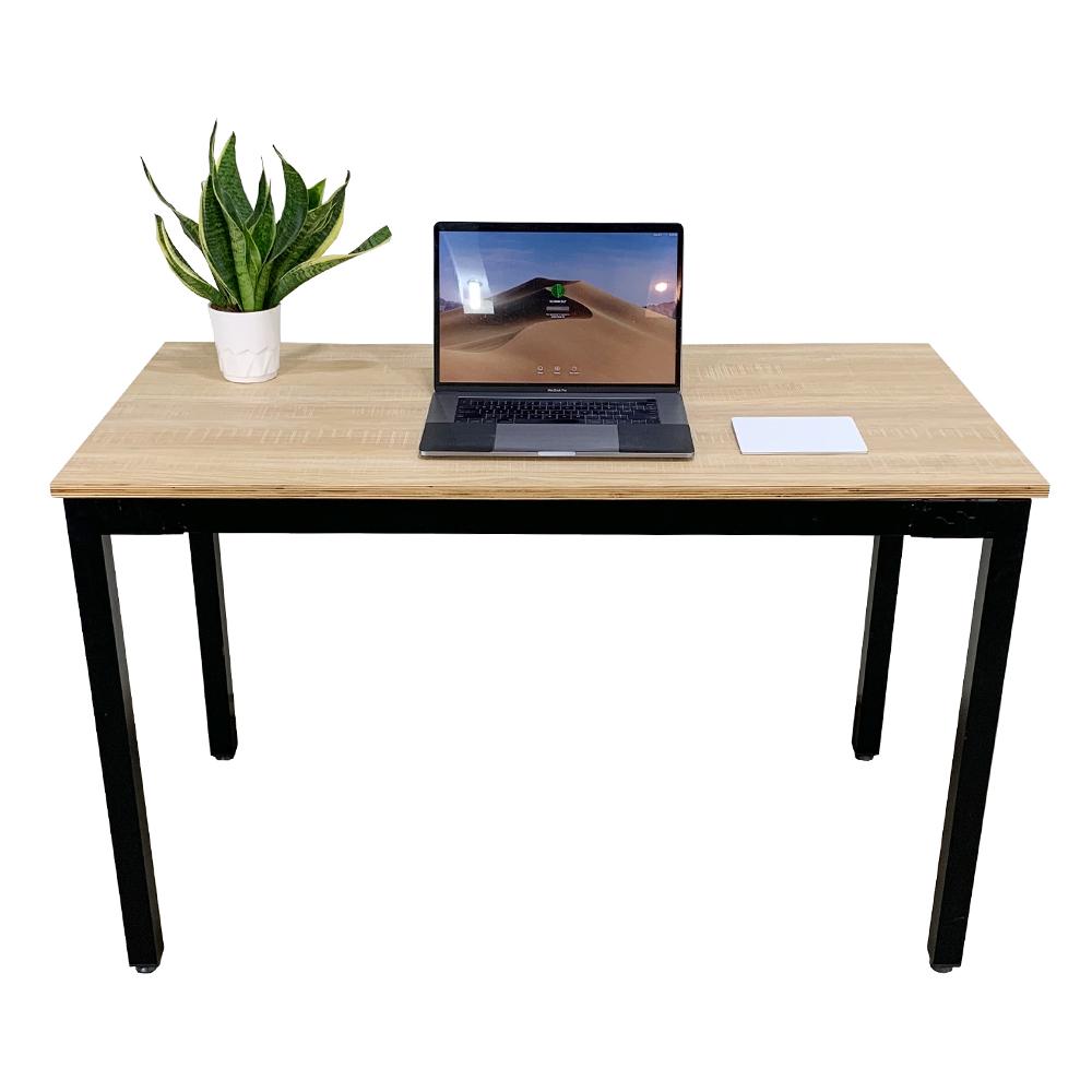 Bàn làm việc Homeoffice gỗ Plywood chân sắt hệ Uconcept lắp ráp HOBP002 (120x60x75cm)