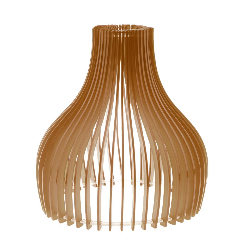 Modern Bell-Shaped Acrylic Ceiling Pendant Light Shade Lampshade Easy Fit Shades Decor