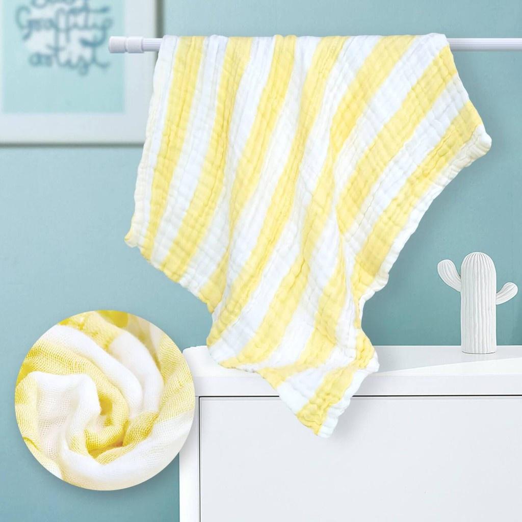 Khăn Tắm Đa Năng Cho Bé Sơ Sinh Goodmama SET 2 Chiếc 68*70 Vải Cotton Muslin