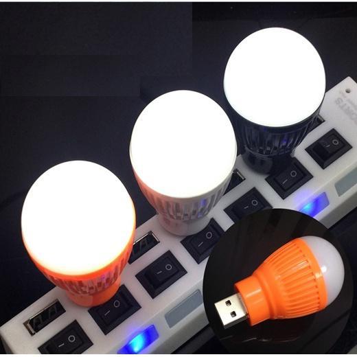 Bóng Đèn LED USB Mini Nhiều Màu Tiết Kiệm Năng Lượng