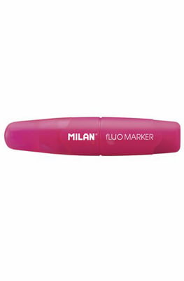 Bộ 2 Bút Dạ Quang - Capsule Fluo Marker - Màu Hồng