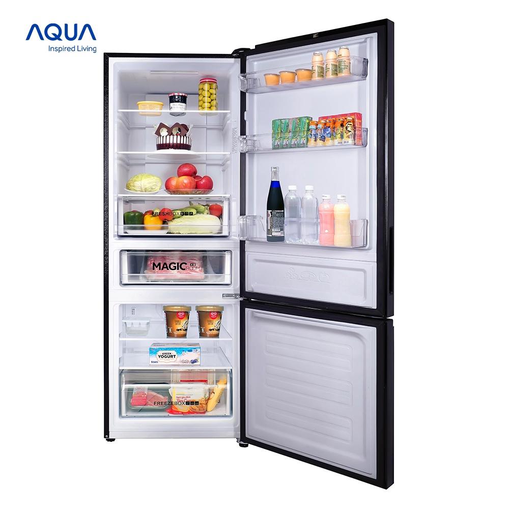 Tủ lạnh ngăn đông dưới Aqua 292 Lít AQR-B348MA(FB) - Hàng chính hãng - Chỉ giao HCM, Hà Nội, Đà Nẵng, Hải Phòng, Bình Dương, Đồng Nai, Cần Thơ