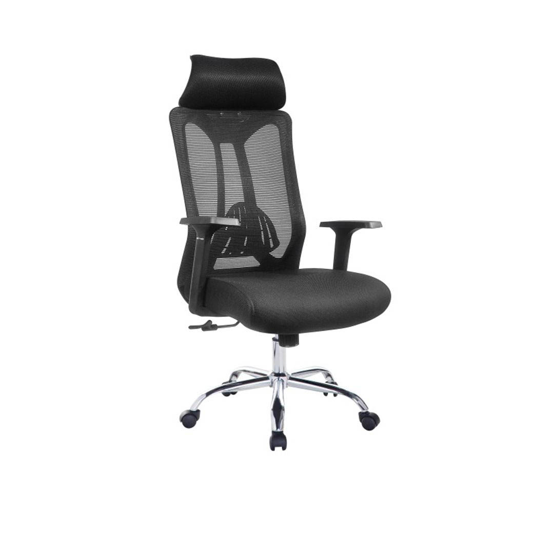 Ghế xoay nhân viên lưng cao bọc lưới SMLIFE Yashashree