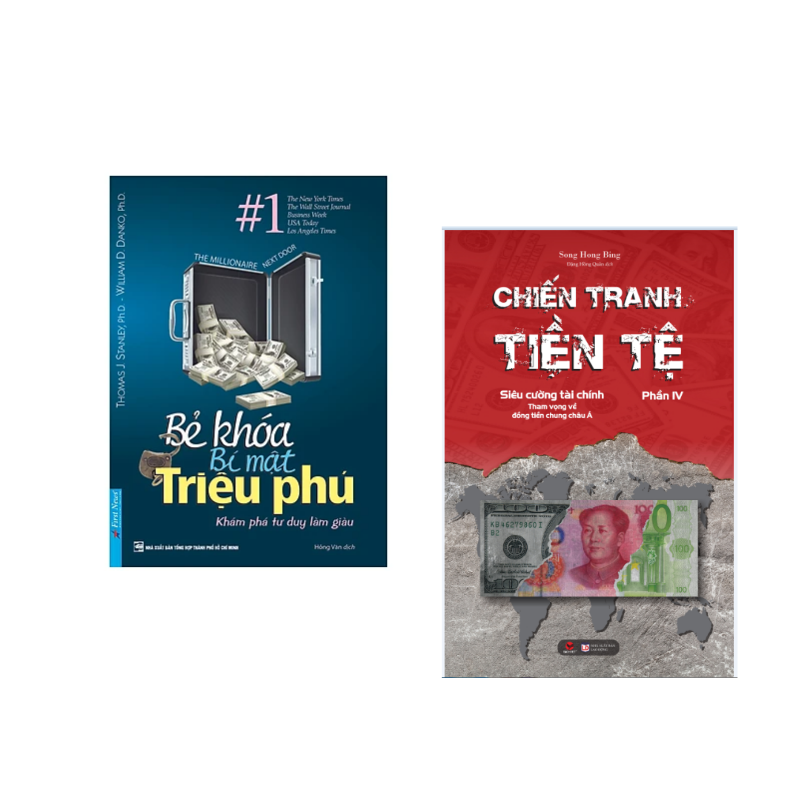 Combo Sách Kinh Tế: Bẻ Khóa Bí Mật Triệu Phú +Chiến Tranh Tiền tệ Tập 4 _Siêu Cường Tài Chính: Tham Vọng Về Đồng Tiền Chung Châu Á