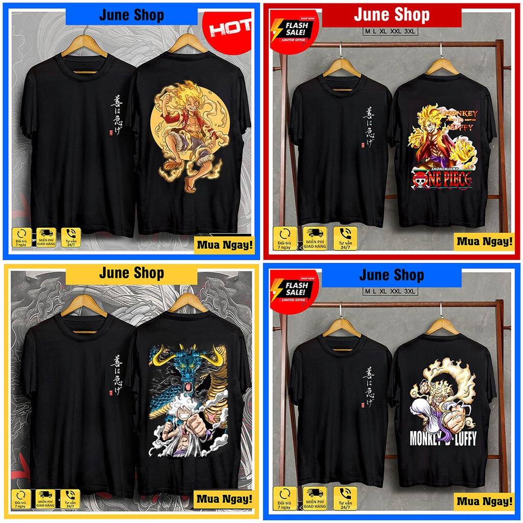Áo phông Luffy Gear 5, Áo Anime Đảo Hải Tặc - One Piece siêu đẹp, chất