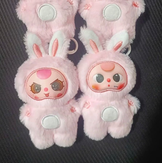 Móc khóa Baby Three đáng yêu - 15cm - Quà tặng móc khóa gấu bông bé ba tai thỏ cute