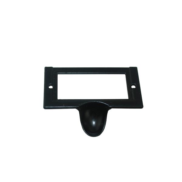 10Pcs Drawer Wardrobe Filing Cabinet Card Frame Label Holder Handle 58*46mm