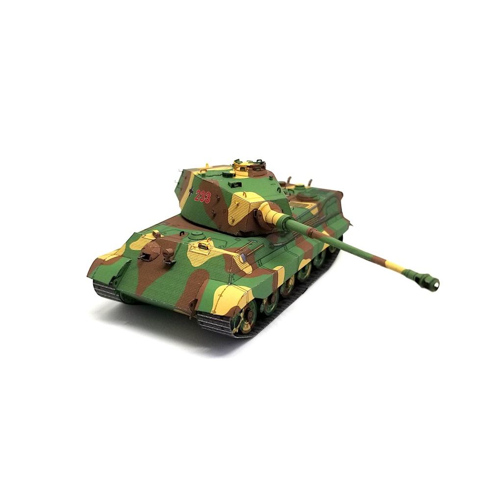 Mô hình giấy tank Tiger II tỉ lệ 1/72