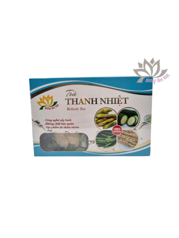 TRÀ THANH NHIỆT HỘP 80G - HƯƠNG SEN VIỆT