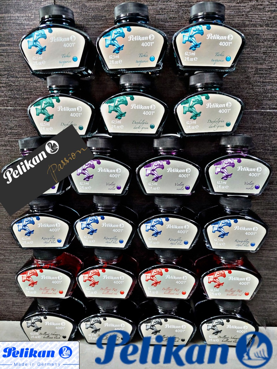 Mực bút máy Pelikan ( Germany) - 4001 Fountain Pen Ink  (Made in Germany)