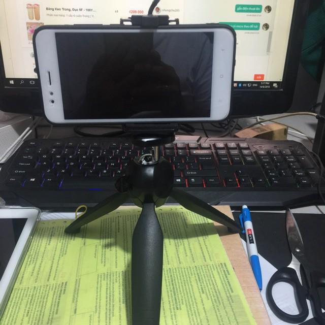 Chân đế kẹp điện thoại livestream chụp nhóm yunfeng 228 -dc3088 mã số SP RK2812