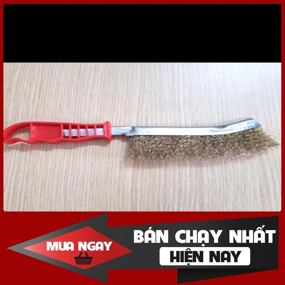 Bàn chải đánh rỉ tay đỏ