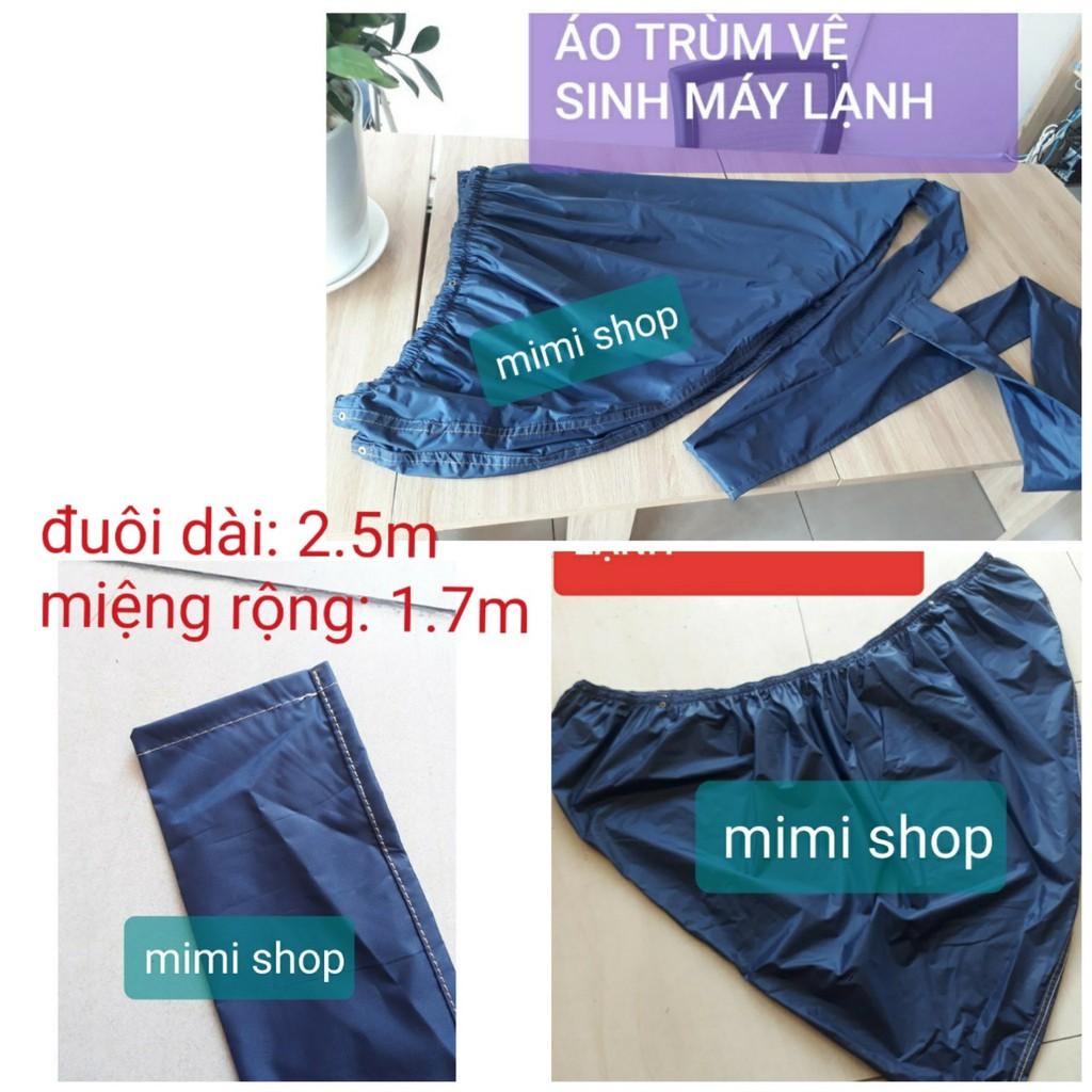 Áo vệ sinh máy lạnh có đuôi, giá rẻ siêu sốc