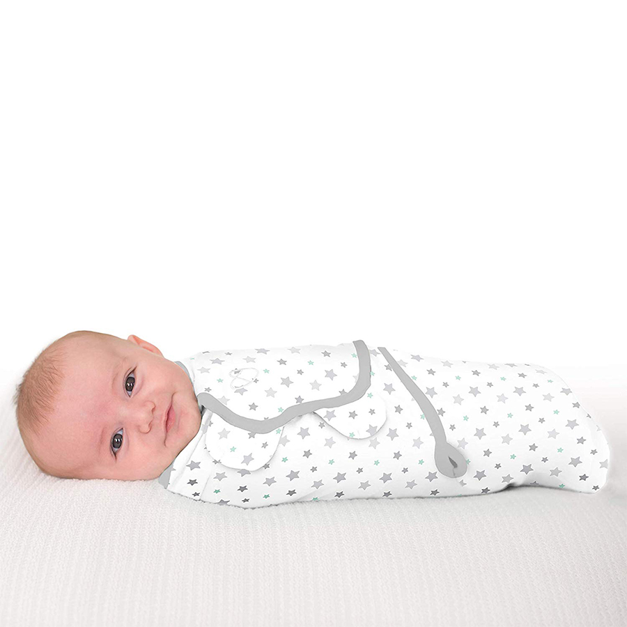 Bộ 2 Chăn Quấn Stary Skies - S Summer Infant (Original Swaddle - Stary Skies - Small - 2Pk Bag)