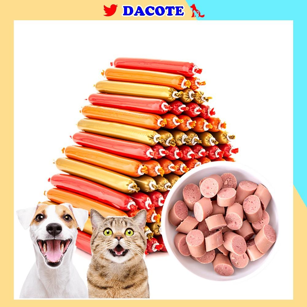 Xúc xích cho chó mèo hamster giàu dinh dưỡng vitamin nhiều vị lựa chọn