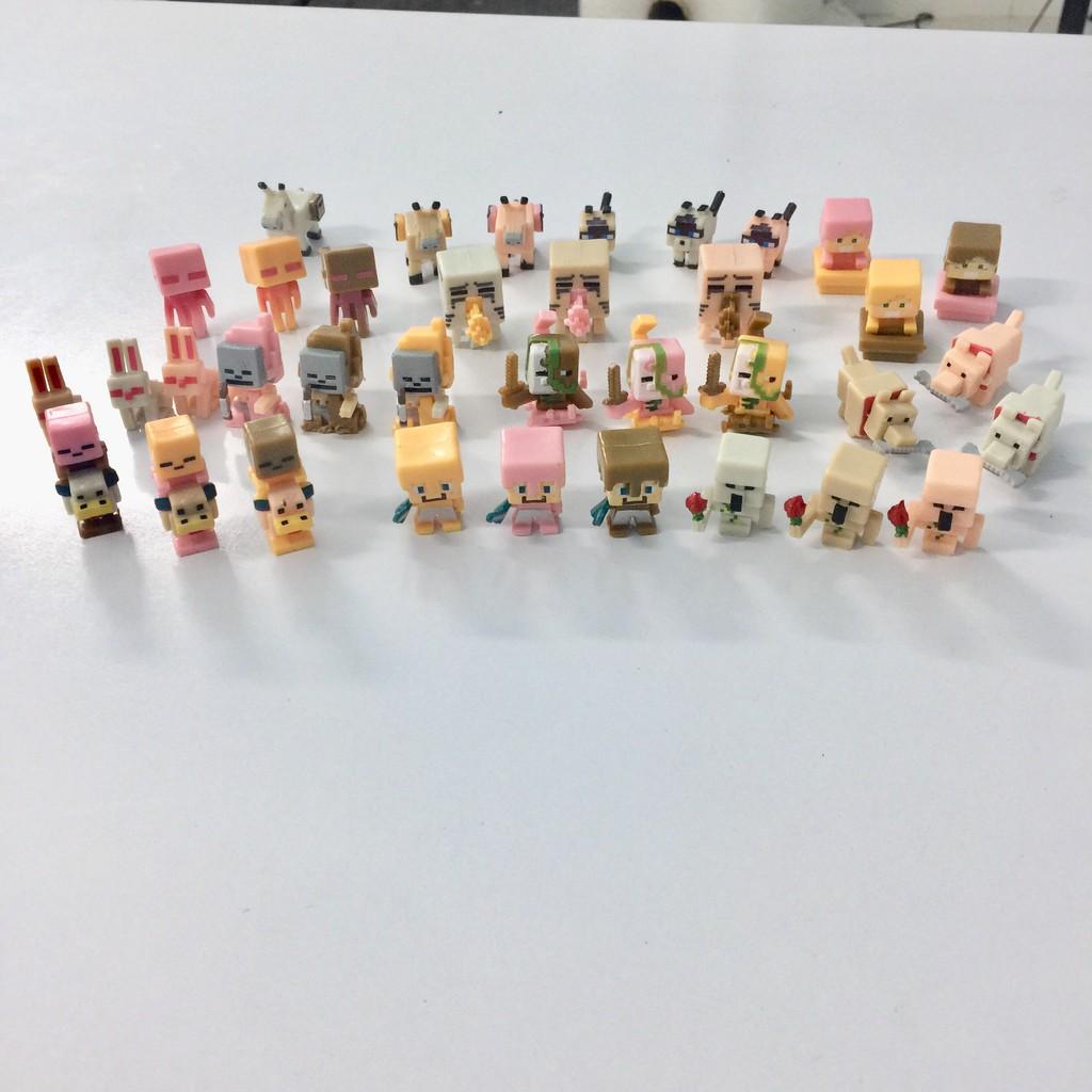 Bộ 36 nhân vật mô hình mini figure Minecraft mẫu 4 cực đẹp