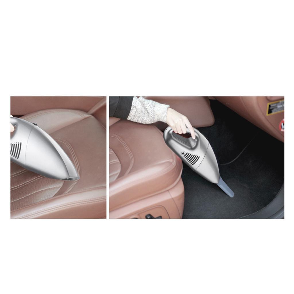 Cordless Car Vacuum Cleaner Wet Dry Duster Low Noise Portable For Auto