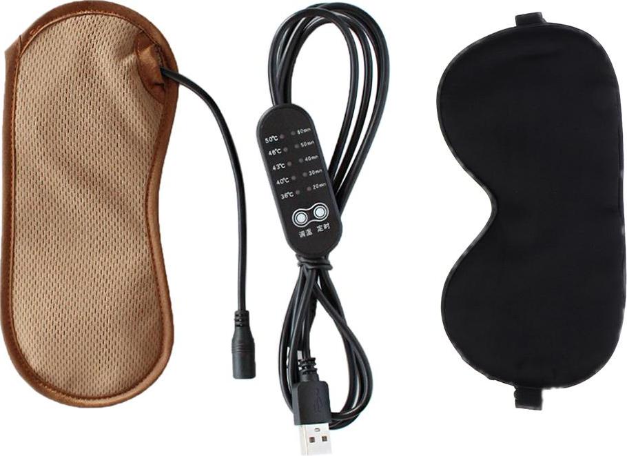 USB Làm Nóng Mắt Nén Mặt Nạ Mắt cho Khô Mắt, Blepharitis, Mặt Nạ Ngủ