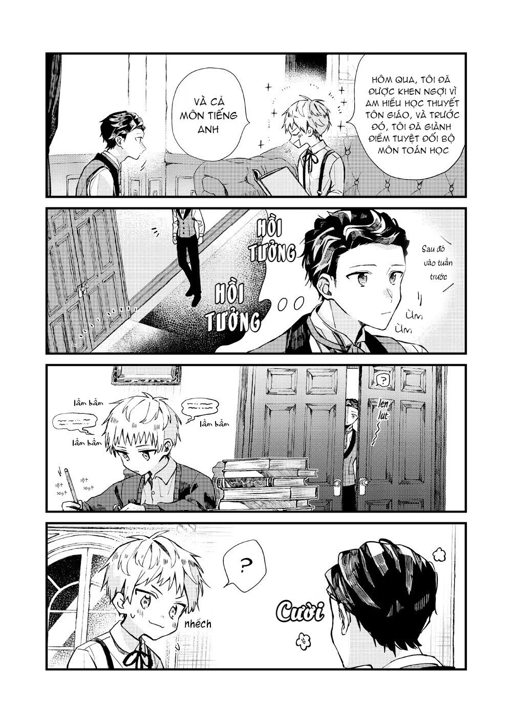 nhóc tóc vàng và chàng quản gia người nhật chapter 2.3 5