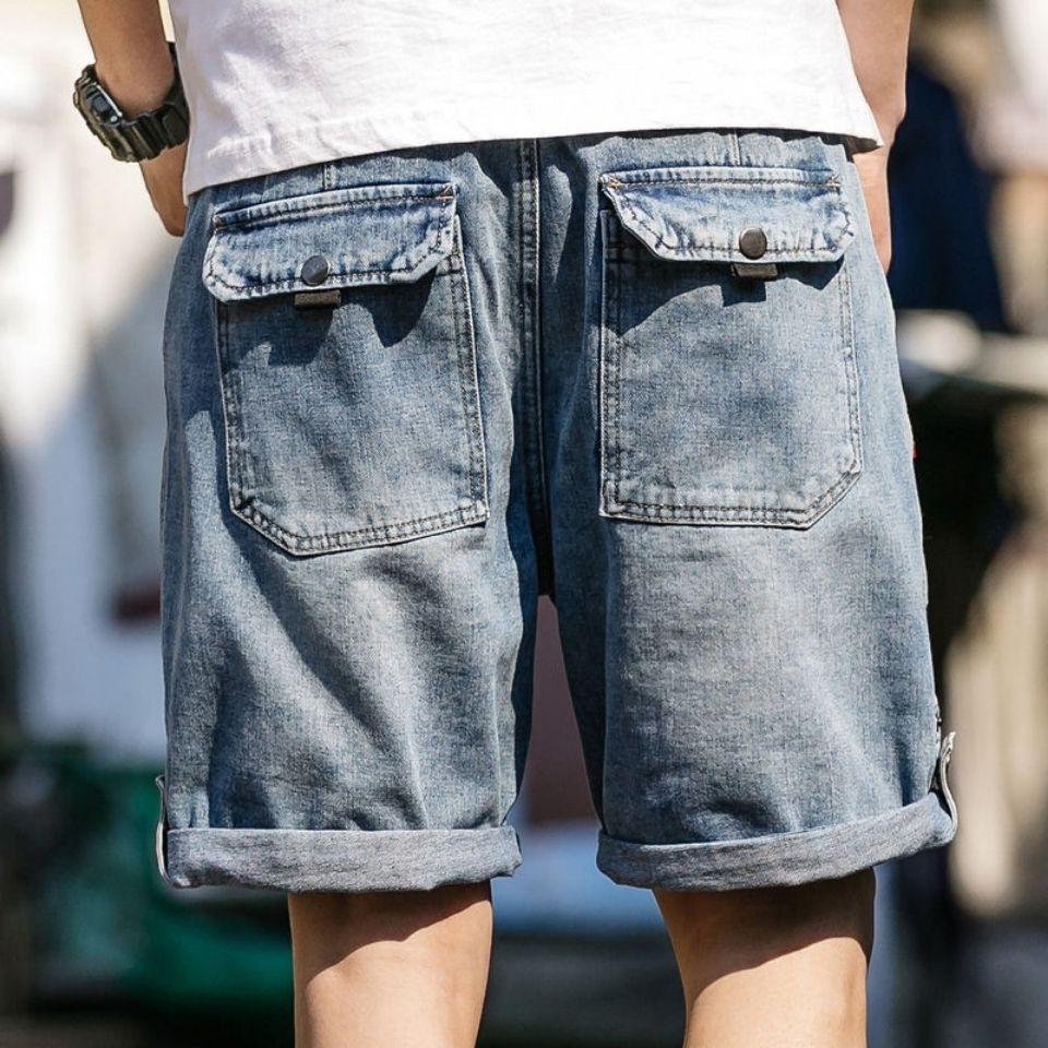 Quần Short Denim Màu Sắc Thời Trang Mùa Hè Cho Nam