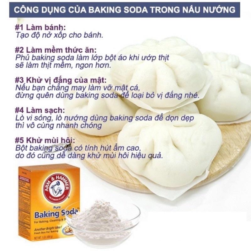 Bột Baking soda 454g đa năng ARM