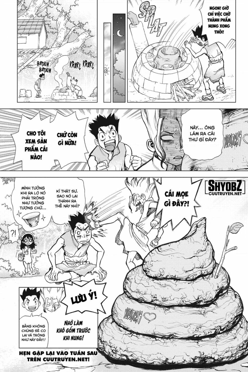 dr.stone - hồi sinh thế giới chapter 232.5 11