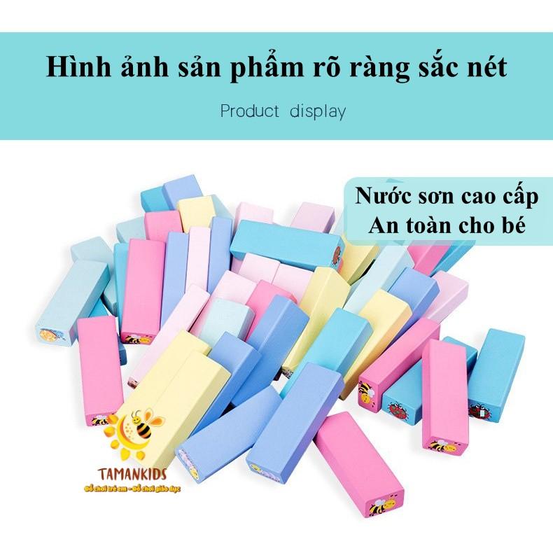 Đồ Chơi Rút Gỗ Nhiều Màu Loại To Đồ Chơi Rút Gỗ Cho Bé Hình Con Vật 51 Thanh Giúp Phát Triển Trí Tuệ Và Sự Khéo Léo