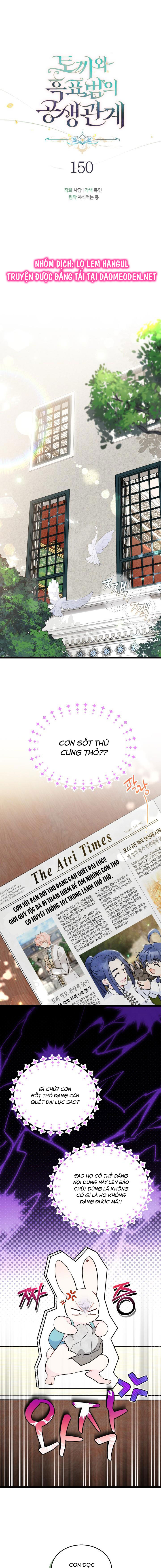 mối liên kết giữa báo đen và bé thỏ chapter 150 7